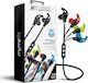 MyMe Fit H11 In-Ear Bluetooth-Freisprecheinrichtung Kopfhörer Black-Multi