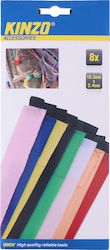 ArteLibre Cable Binders Set Δεματικά Καλωδίων Πλαστικά 165mmx24mm σε Πολύχρωμο χρώμα (8τμχ) (06450184)
