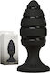 Doc Johnson Platinum Premium Silicone The Blast Anal Plug Black 12cm