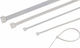 Eurolamp Plastic Cable Ties 350mmx7.5mm In White Colour 100pcs 147-54017