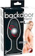 You2Toys Backdoor Friend Anal Plug with Vibration Large Black 12cm