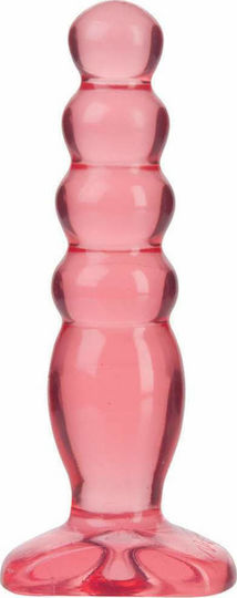 Doc Johnson Crystal Jellies Anal Delight Анална тапа Pink 14см