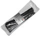 Adeleq Plastic Cable Ties 368mm x 4.8mm in Black Colour (100 pcs) 19-3684819