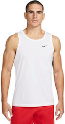 Nike Dri-Fit Μπλούζα Λευκή