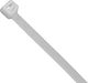 CHS Plastische Kabelbinder 280mmx4,8mm in Weiß Farbe 100τμχ