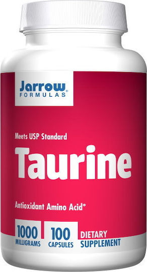 Jarrow Formulas Taurin 1000mg 100 Kapseln Ungesüßt