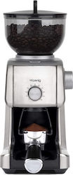 HKoenig Electric Coffee Grinder 130W for 400gr Beans and 16 Grind Levels Silver HKoenig Electric Coffee Grinder 130W for 400gr Beans and 16 Grind Levels Silver