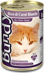 Bundy Adult Wet Food for Adult Cats In Can with Poultry 1pc 400gr