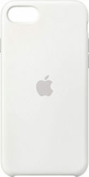 Apple Silicone Case Back Cover Σιλικόνης Λευκό ...