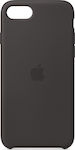 Apple Silicone Case Silicone Back Cover Black (iPhone SE 2022/2020/8/7)