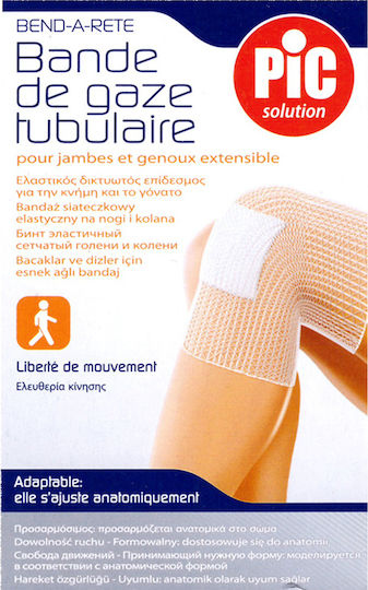PiC Solution Bandaj Elastic Plasă Pentru Gamba și Genunchi