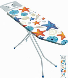 Sidirela Pratik Ironing Board for Steam Iron Foldable Πολύχρωμη 110x33cm