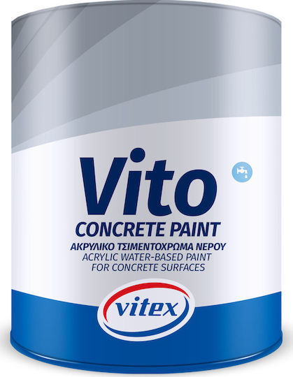 Vitex Concrete Paint Acrilyc Vito Concrete Paint Charcoal 9lt
