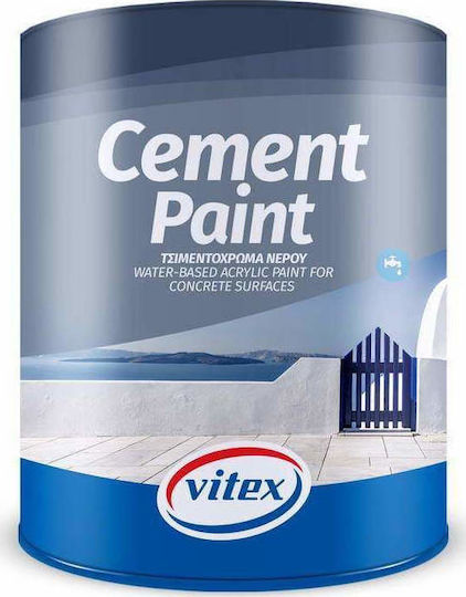 Vitex Cement Paint Боя за бетон Акрил Цимент 3лт