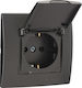 Makel Lilium Natural Kare Power Socket Graphite...