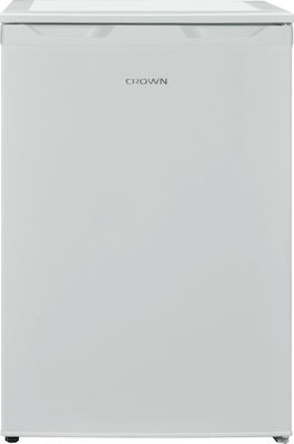 Crown Single Door Refrigerator 122lt H83.8xW54xD59.5cm White