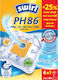 Swirl PH86 (5 броя) Торби за прахосмукачка 5бр Съвместима с прахосмукачка AEG / Electrolux / Philips