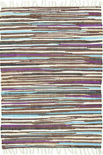 Inart Chindi Βαμβακερό με Κρόσια 60x120cm Πολύχρωμο