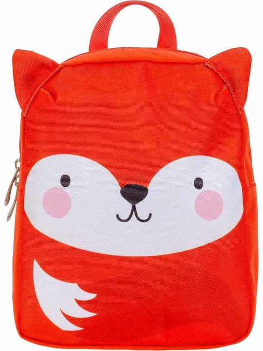 A Little Lovely Company Fox Schulranzen Rucksack Kindergarten in Orange Farbe