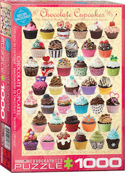 Chocolate Cupcakes Puzzle 2D 1000 Pieces