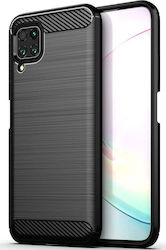 Tech-Protect Carbon Back Cover Σιλικόνης Μαύρο (Huawei P40 Lite)