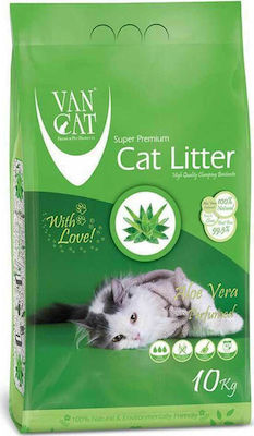 Van Cat Perfumed Katzenstreu Feinkörnig mit Duftstoff Aloe Vera 10kg 51035