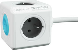Allocacoc Smart PowerCube 4 Prize cu Cablu 1.5m Gri Allocacoc Smart PowerCube 4 Prize cu Cablu 1.5m Gri