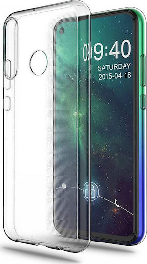 Flexair Umschlag Rückseite Silikon Transparent (Huawei P40 Lite E)