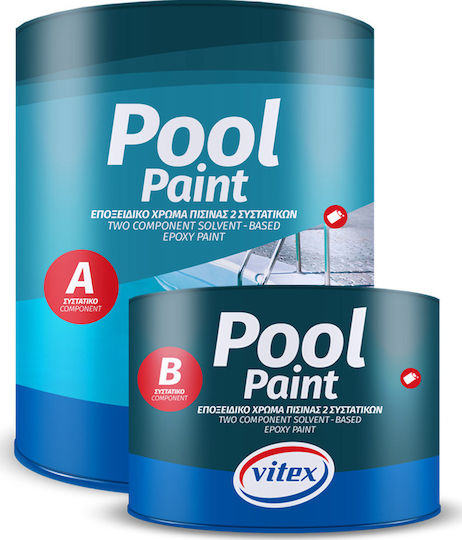Vitex Pool Paint Vopsea pentru piscină Albastru 3.5lt