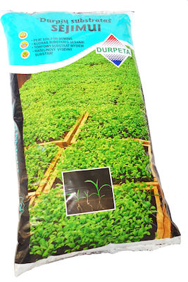 SEJIMUI DURPETA - Spezialsubstrat für die leichte Keimung von Samen. Der Gehalt an Schwarztorf sorgt für ausreichende Feuchtigkeit, die feine Struktur für eine leichte Keimung und der Düngergehalt für das Wachstum der Sämlinge. Verpackung 20 l