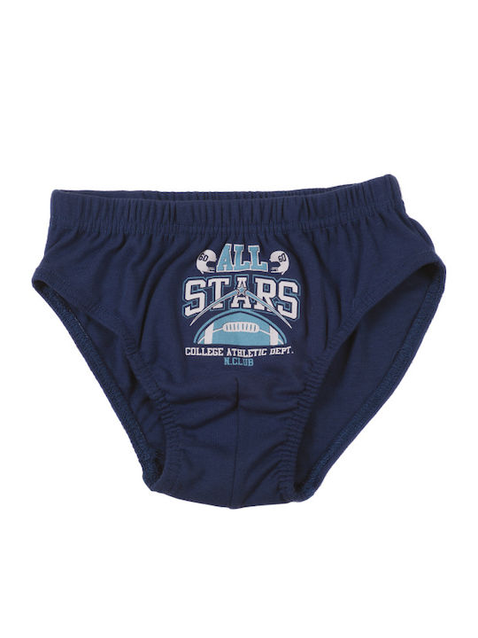 Nina Club All Stars Kinderunterwäsche Höschen Blau