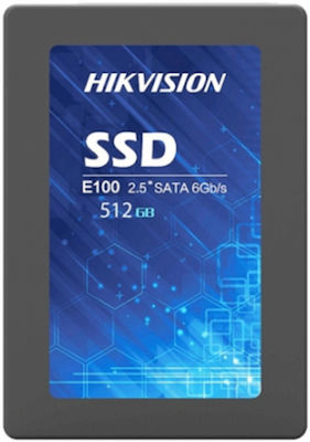 Hikvision E100 SSD 512GB 2.5'' SATA III