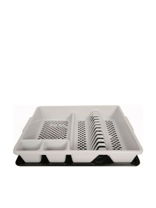 Dish Drainer Plastic in Gray Color 48x37x8cm
