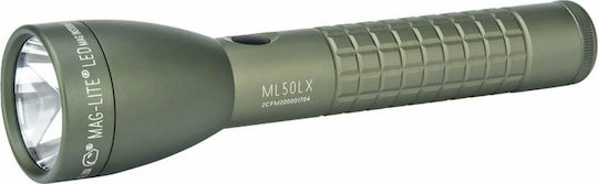 Maglite Φακός LED IPX4 με Μέγιστη Φωτεινότητα 490lm ML50LX-S2RI6 2xC Χακί