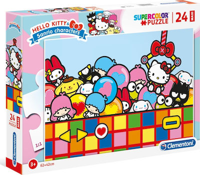 Kinderpuzzle Hello Kitty für 3++ Jahre 24pcs Clementoni