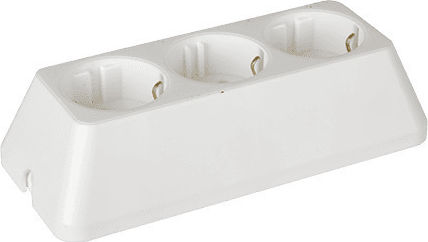 Elmark Steckdosenleiste 3 Positionen ohne Kabel
