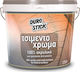 Durostick Τσιμεντόχρωμα Ακρυλικό Λευκό 10lt ΧΡΑΝ15