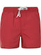 Basehit Herren Badebekleidung Shorts Rot