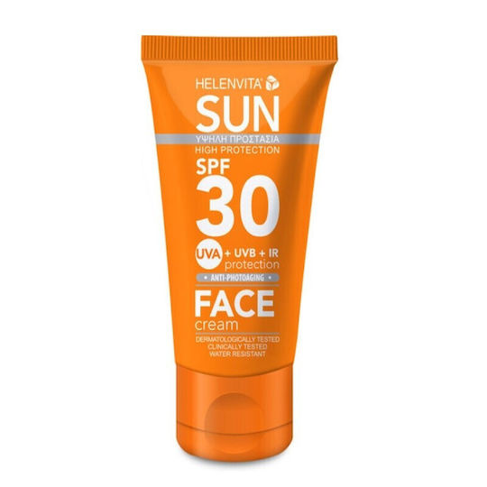 Helenvita Sun High Protection Cremă Solară Rezistentă la Apă pentru Față SPF30 50ml