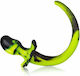 Oxballs Beagle Puppy Tail Anal Plug Medium Medium Yellow