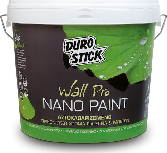 Durostick Nano Paint Самопочистваща се боя Акрил Бял 10лт 14.5кг ΝΤΝΠΓ10