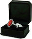 Rimba Bondage Play Plug Metal Round Dop Anal Argintie 7.3cm