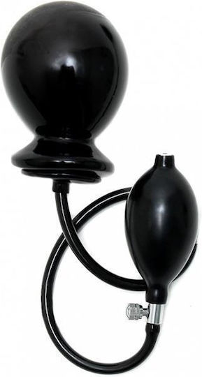 Rimba Bondage Play Inflatable Plug Massive Core Anal Plug Schwarz