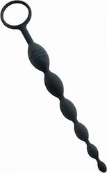 Fifty Shades of Grey Pleasure Intensified Anal Beads Black 25.4cm