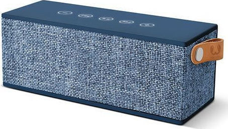 Fresh 'n Rebel Rockbox Brick Fabriq Edition Bluetooth Speaker 12W with Battery Life up to 20 hours Blue