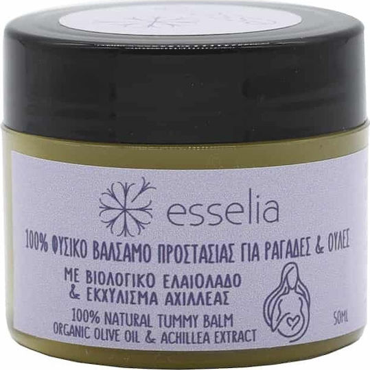 Esselia Φυσικό Βάλσαμο Προστασίας & Ουλές Anti-Stretch Marks Cream for Pregnancy 50ml