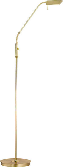 Wofi Cory Lampa de podea LED Î150xL27cm. cu Lumină Alb Cald 600lm Auriu
