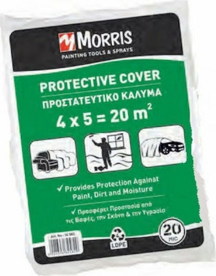 Morris Νάυλον Βαφής 20 microns για 20m² Προστασίας
