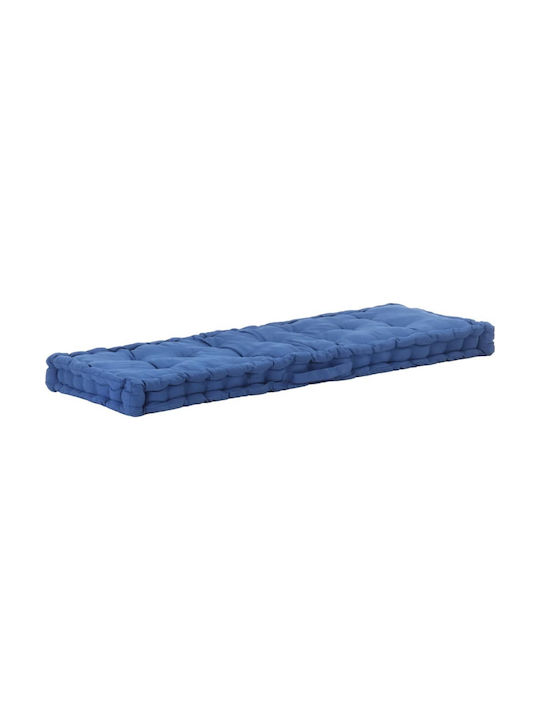 vidaXL Pallet Sofa Cushion Blue 120x40cm.