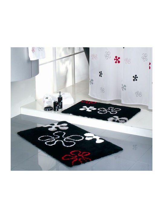 Sorema Bath Mat Party Black 50x80cm